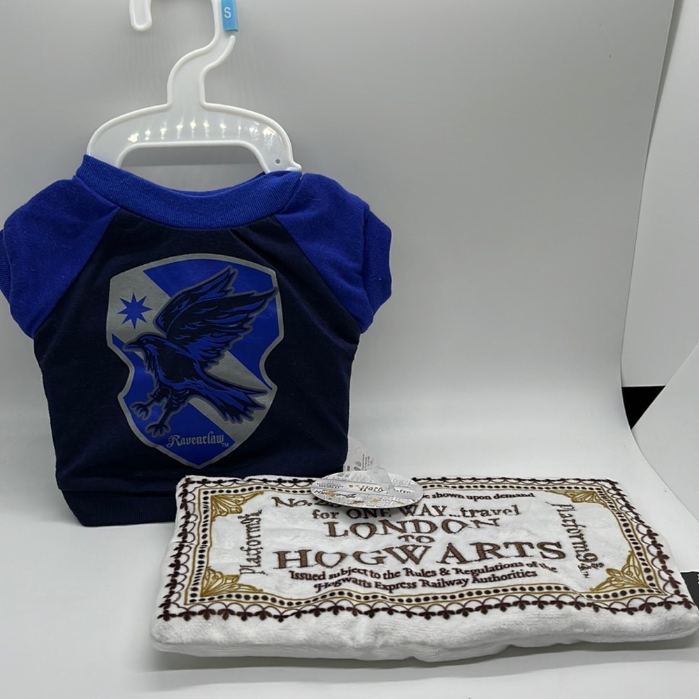 Harry Potter Ravenclaw Dog Shirt Toy bundle